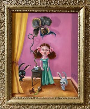 A Mysterious flower vase gives birth